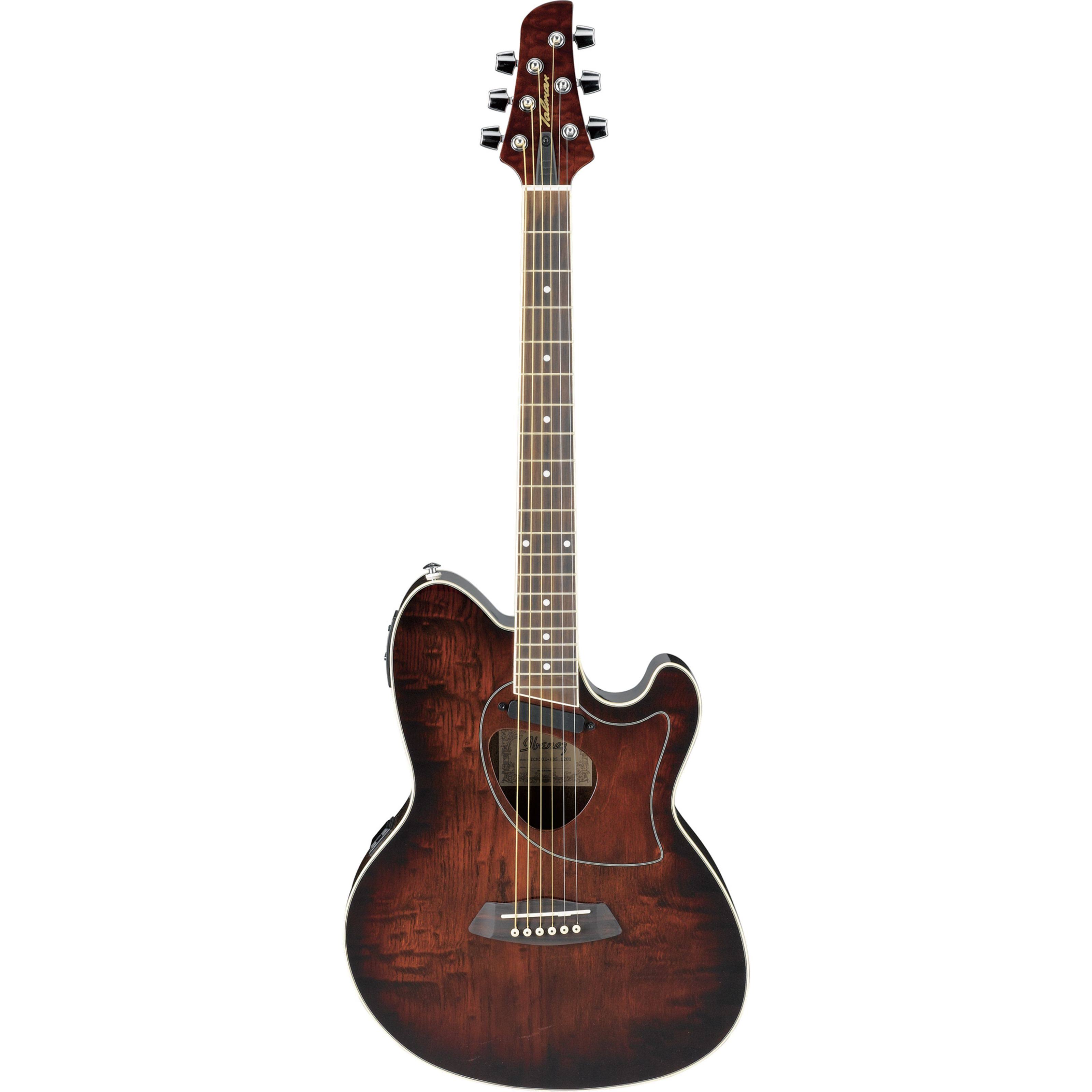 Ibanez Talman TCM50 Acoustic-Electric Guitar - Vintage Brown Sunburst - Avayadevconnect