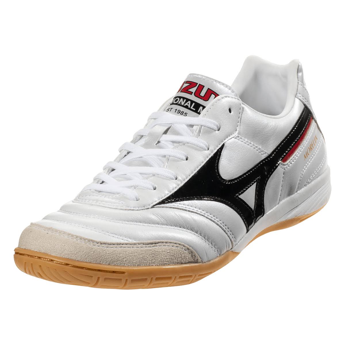 Mizuno Morelia in Futsal Soccer Shoe White/Black - 10.5 - Megean