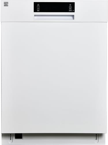 Kenmore 24" Built-In Stainless Steel Tub Dishwasher with SmartWash, Smart Dry, and MoreSpace Adjustable Rack, Energy Star Certified