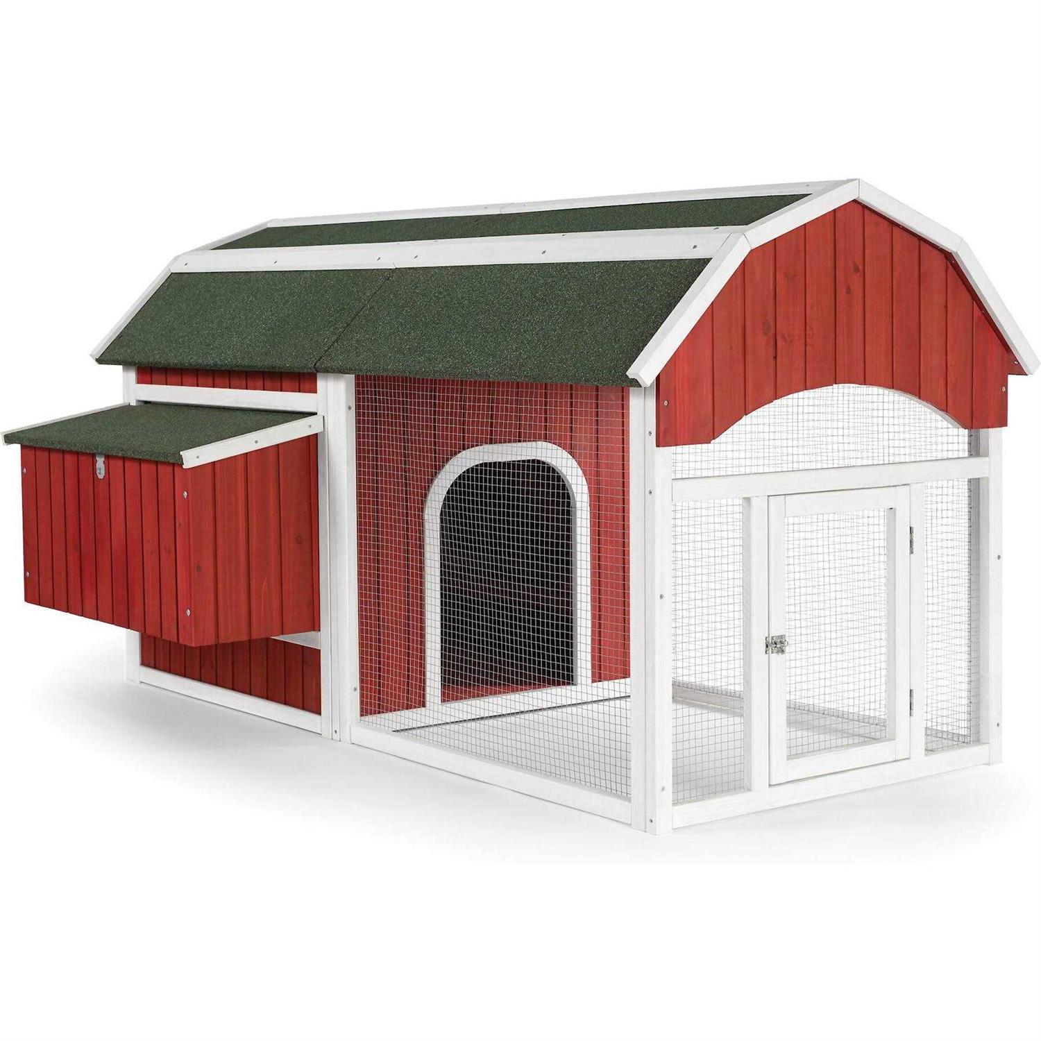 Prevue Pet Products Red Barn Chicken Coop