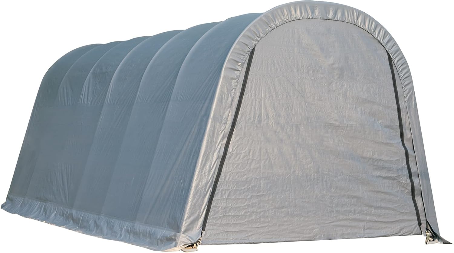 ShelterLogic 73332 Grey 12'x20'x10' Round Style Shelter