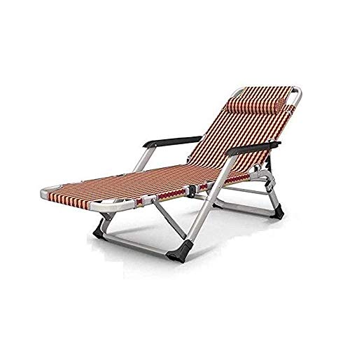 Zero Gravity Chair, Adjustable Patio Lounge Recliners Folding Zero Gravity Patio Lounge Chair Sun Pool Lawn Chaise for Pool Outdoor (A) Vision