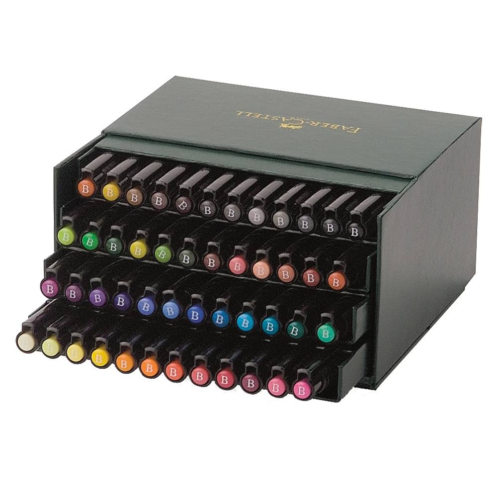 Faber-Castell Pitt Artist Brush Pen Set of 48