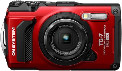 Olympus Tough TG-7 Digital Camera (Red)