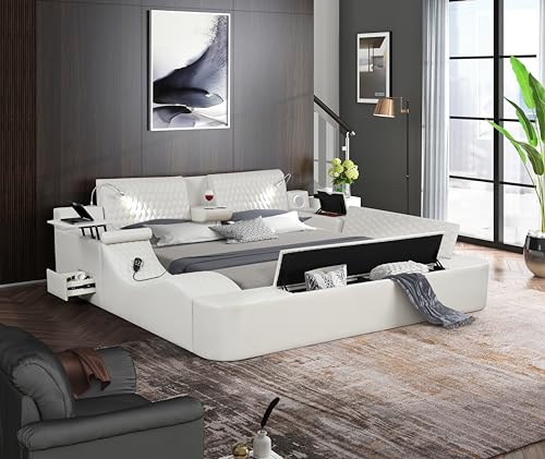 Multifunction King Bed Frame