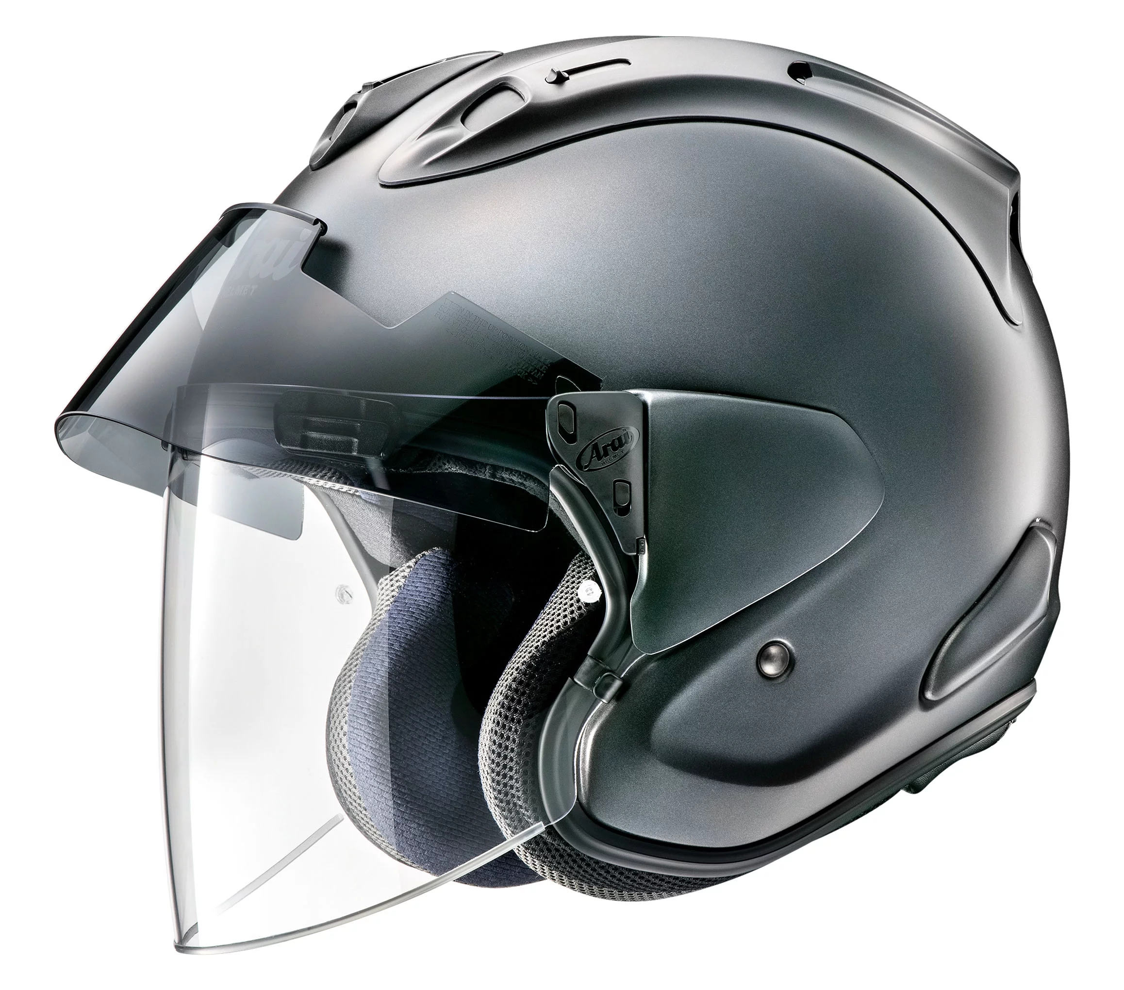 Arai Ram-X Solid Helmet - Gun Metallic Frost - LG