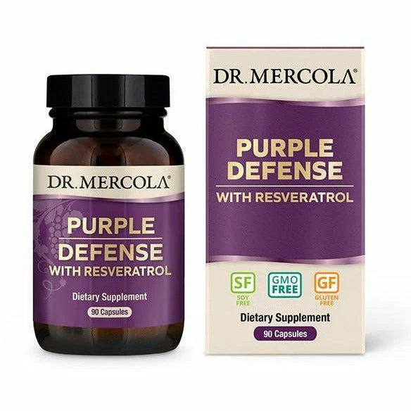Purple Defense 90 caps by Dr. Mercola - Kansas Nuitrition - HNZSDS