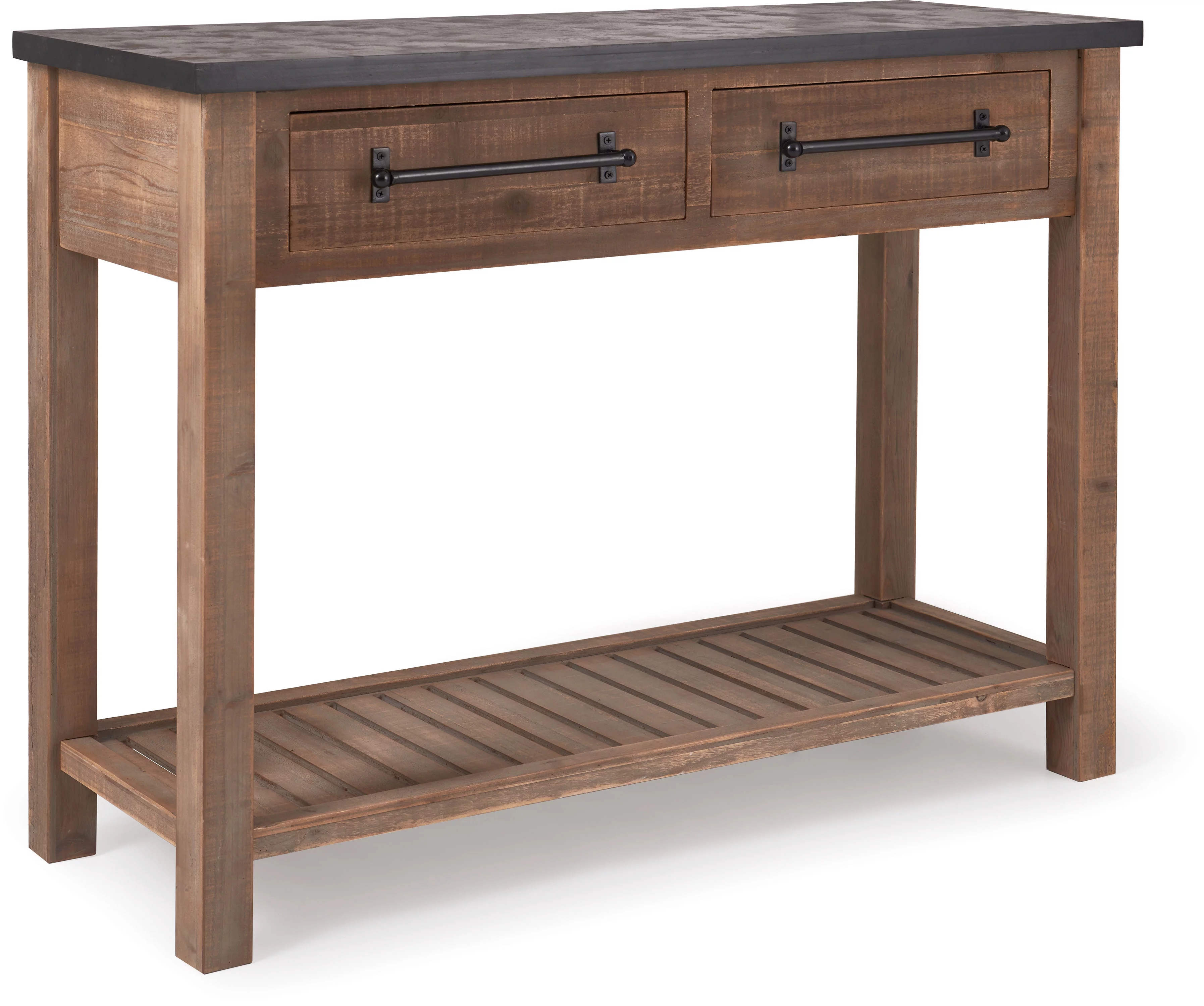 ClickDecor Eugene Console Table Brown