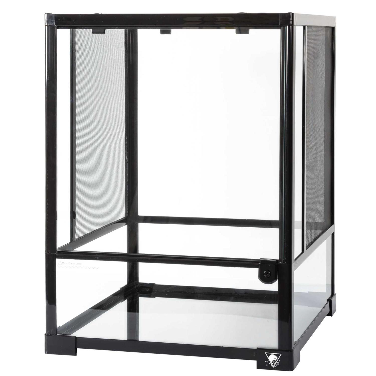 T-Rex Single Door Glass Terrarium, 12 L X 12 W X 18 H - Pet Supplies online store