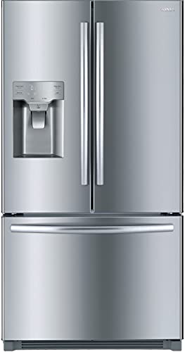 Winia WRFS26STJE French Door Dispenser Refrigerator Step Up, 25.5 Cu.Ft