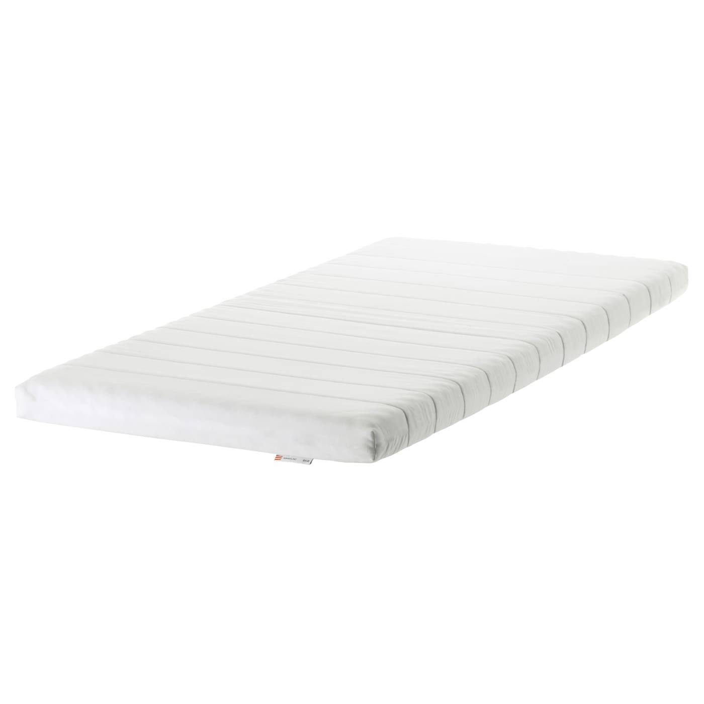 IKEA - MINNESUND Foam mattress, firm/white, Twin