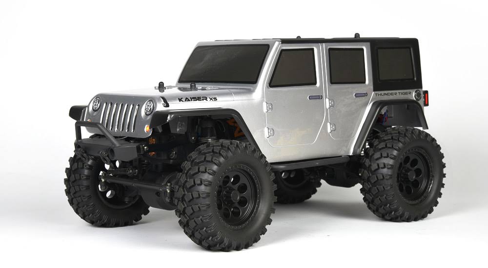 Thunder Tiger Kaiser XS Silver 1/14 Scale 4x4 Off-Road Trail Truck RTR