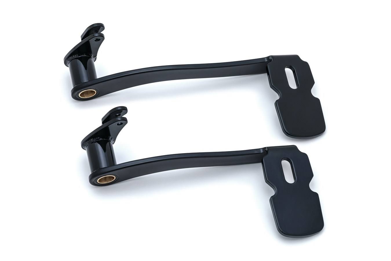 Kuryakyn 9673 Extended Brake Pedal - Gloss Black - Megean