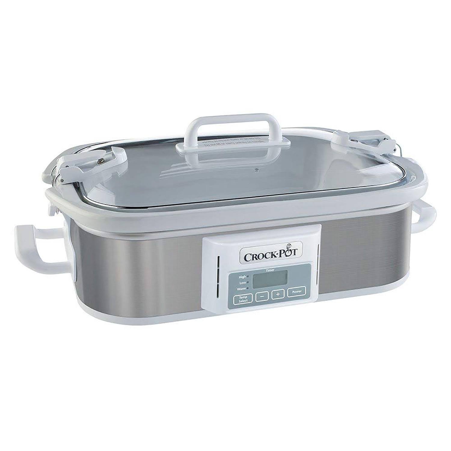 3.5 Qt. Crock-Pot SCCPCCP350-SS Programmable Digital Casserole Crock Slow Cooker
