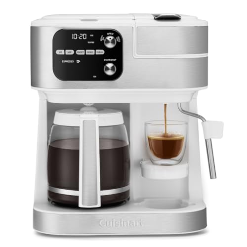 Cuisinart Coffee Center Barista Bar 4-in-1 Coffee Maker, Single-Serve Pods Compatible, Coffeemaker, Three Brewing Sizes, SS-4N1MBNAS, Black