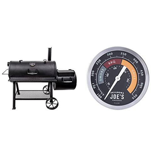 Oklahoma Joe's Longhorn Reverse Flow Smoker, Black