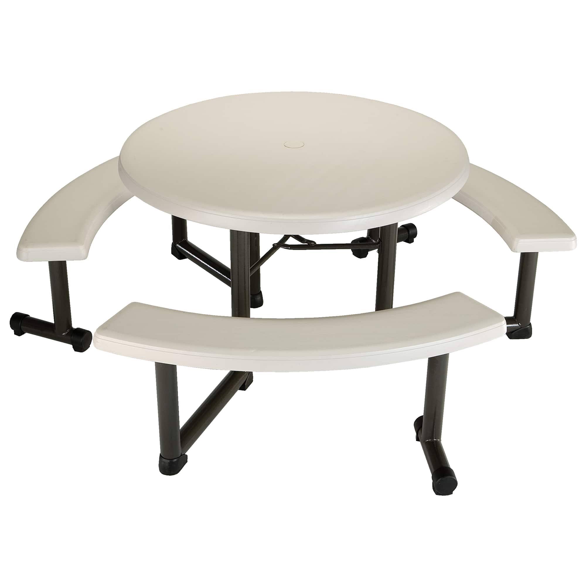 Lifetime 44-inch Round Picnic Table