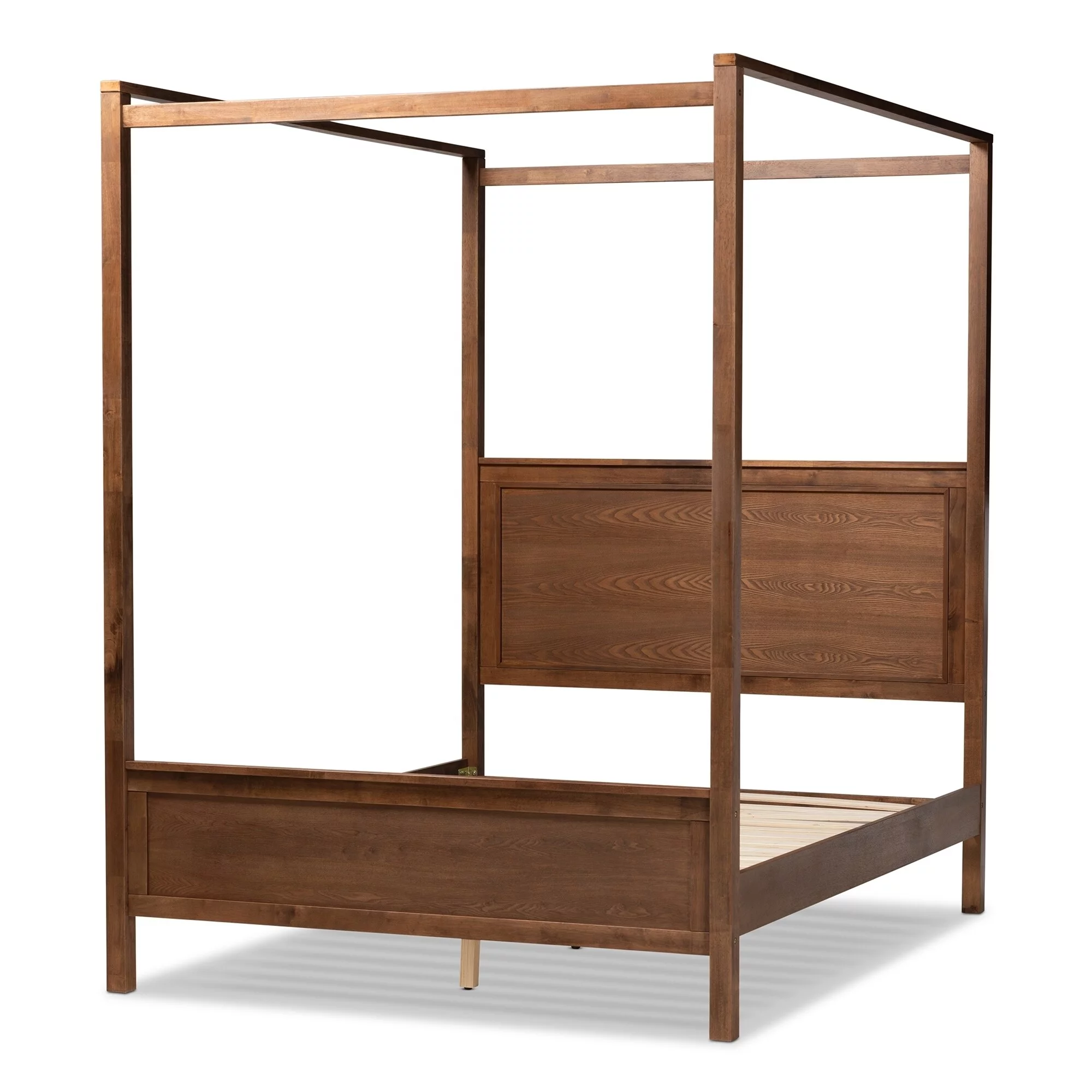 Copper Grove  Atabae Platform Canopy Bed Queen