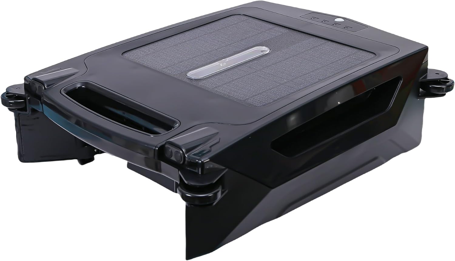 Solar Rechargeable Dual-Mode Pool Cleaning Robot, Cordless Robot Pool Cleaner, Solar Automatic Robot Pool Skimmer