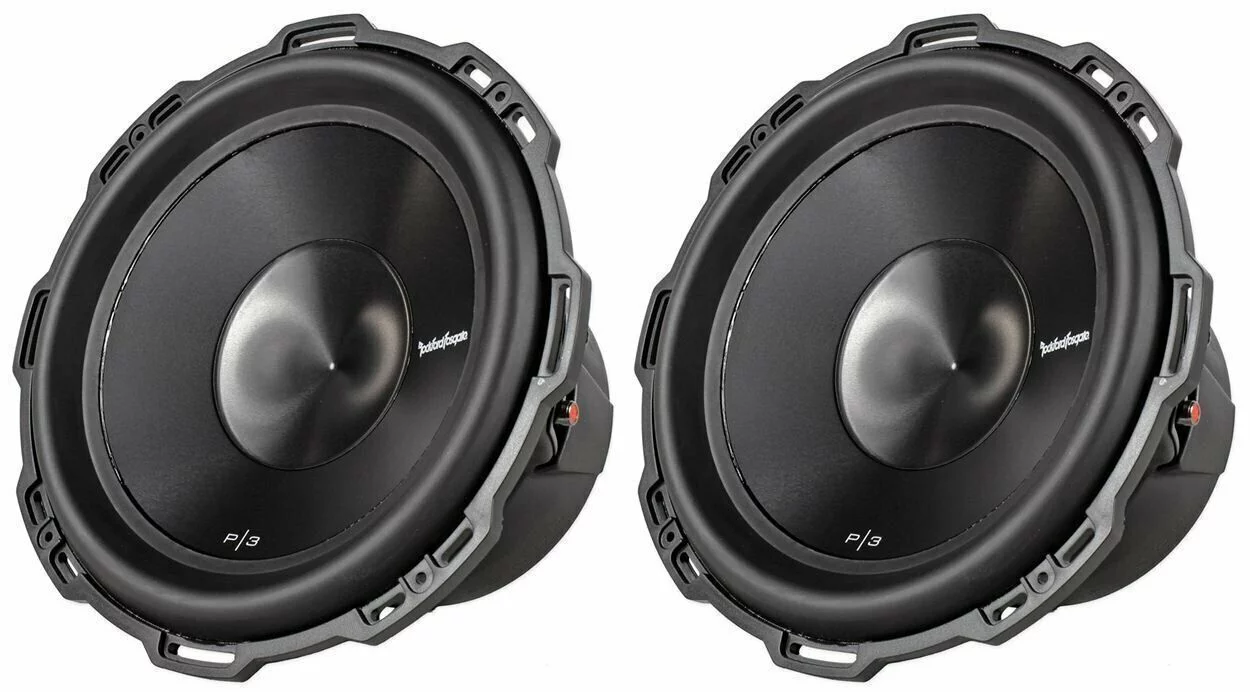 2 Rockford Fosgate Punch P3D4-15  Punch P3 15" car subwoofer with dual 4-ohm voice coils 1200-Watt Peak (600W RMS) - Curated Treasures Market