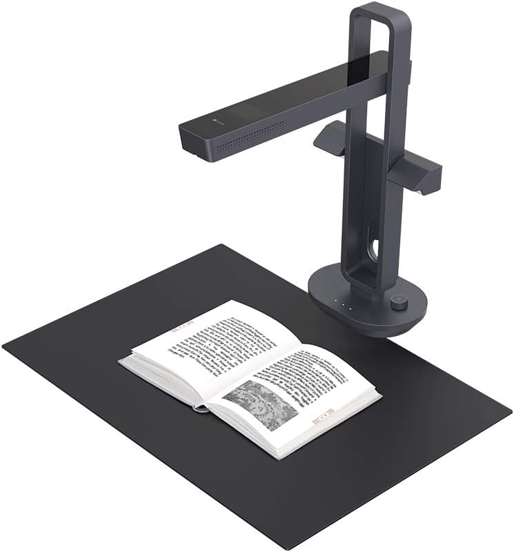 CZUR Aura X-P Portable Document Scanner & Travel-Friendly Book Scanner with Built-in Battery Compatible with Both Windows & macOS