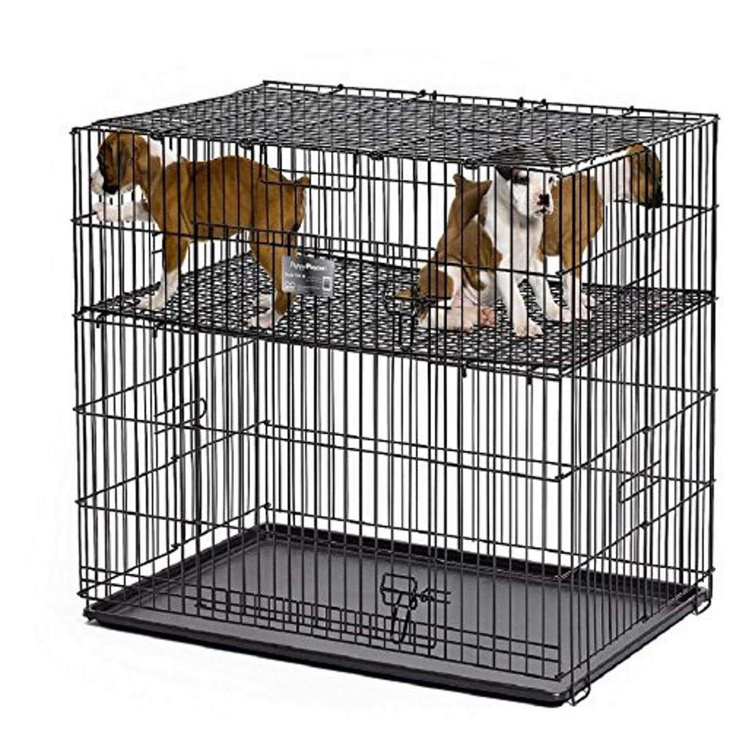 Midwest Puppy Playpen with Plastic and Floor Grid - Pet Supplies online store