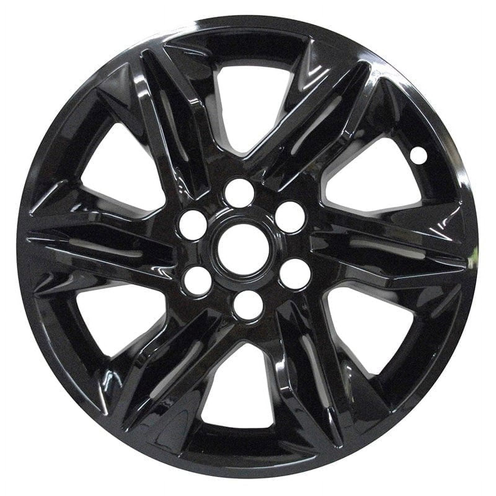 PACRIM 18 inch Gloss Black Wheel Skin Cover |Designed for 18" Chevrolet Blazer 2LT, 3LT 2019 - 2022 |Set of 4