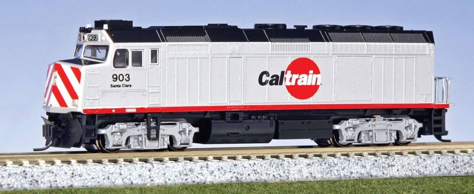 Kato USA Inc EMD F40PH Commuter Version Caltrain #903 -- N Scale