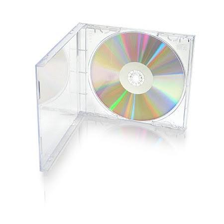CheckOutStore 100 Standard Clear CD Jewel Case
