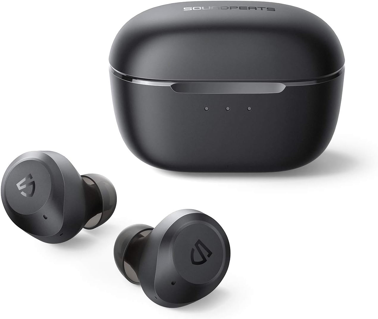 SoundPEATS T2 Wireless Earbuds Hybrid Active Noise Canceling Bluetooth 5.1 Headphones in-Ear ANC Wireless Earphones with Transparency Mode