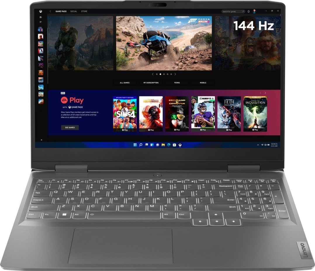 Lenovo LOQ 15.6" Gaming Laptop (FHD), Intel 13th Generation Core i5-13420H, 8-core, 4.6 GHz, 8GB RAM 1TB Storage, NVIDIA GeForce RTX 3050, Backlit KB