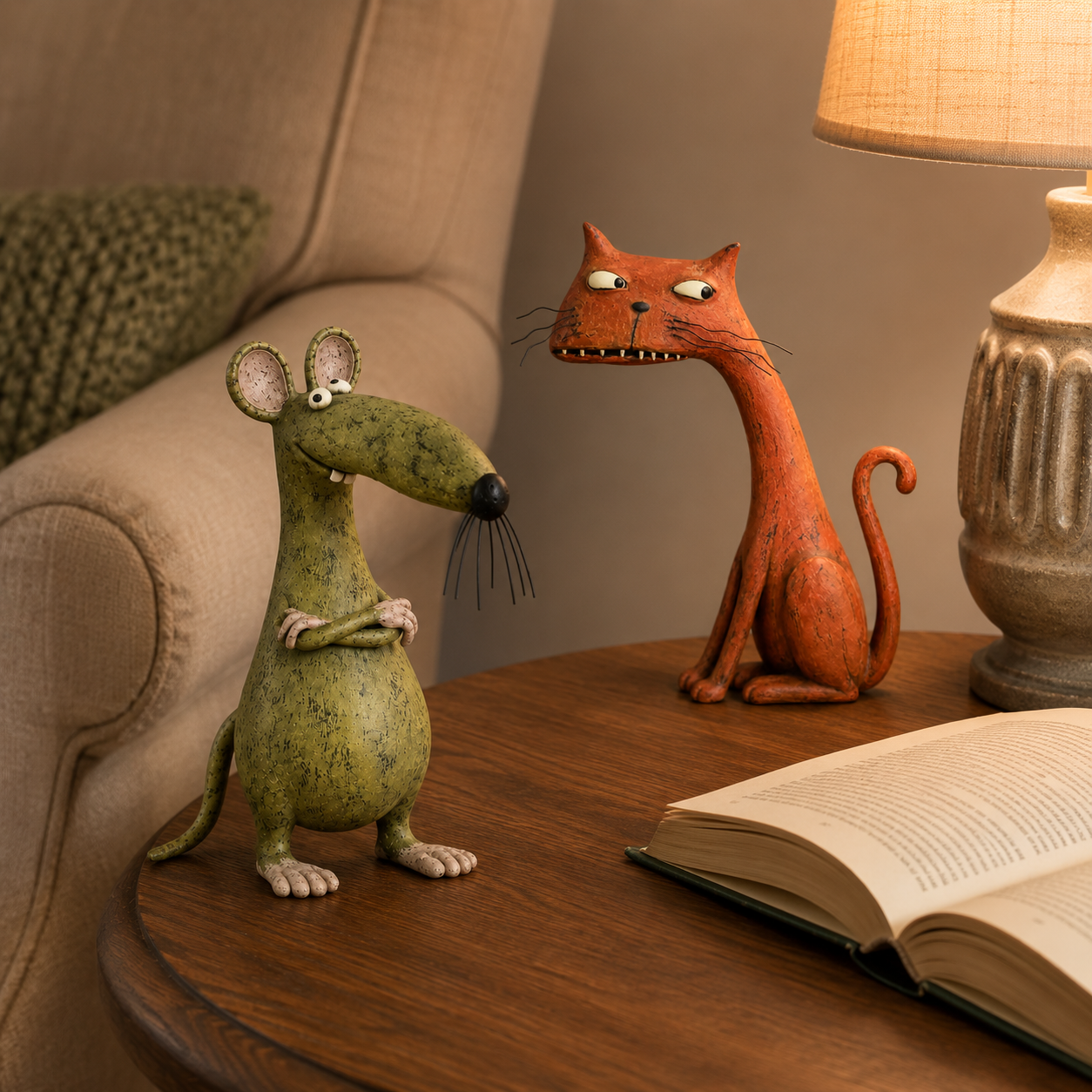 Whimsical Vintage Animal Figurine