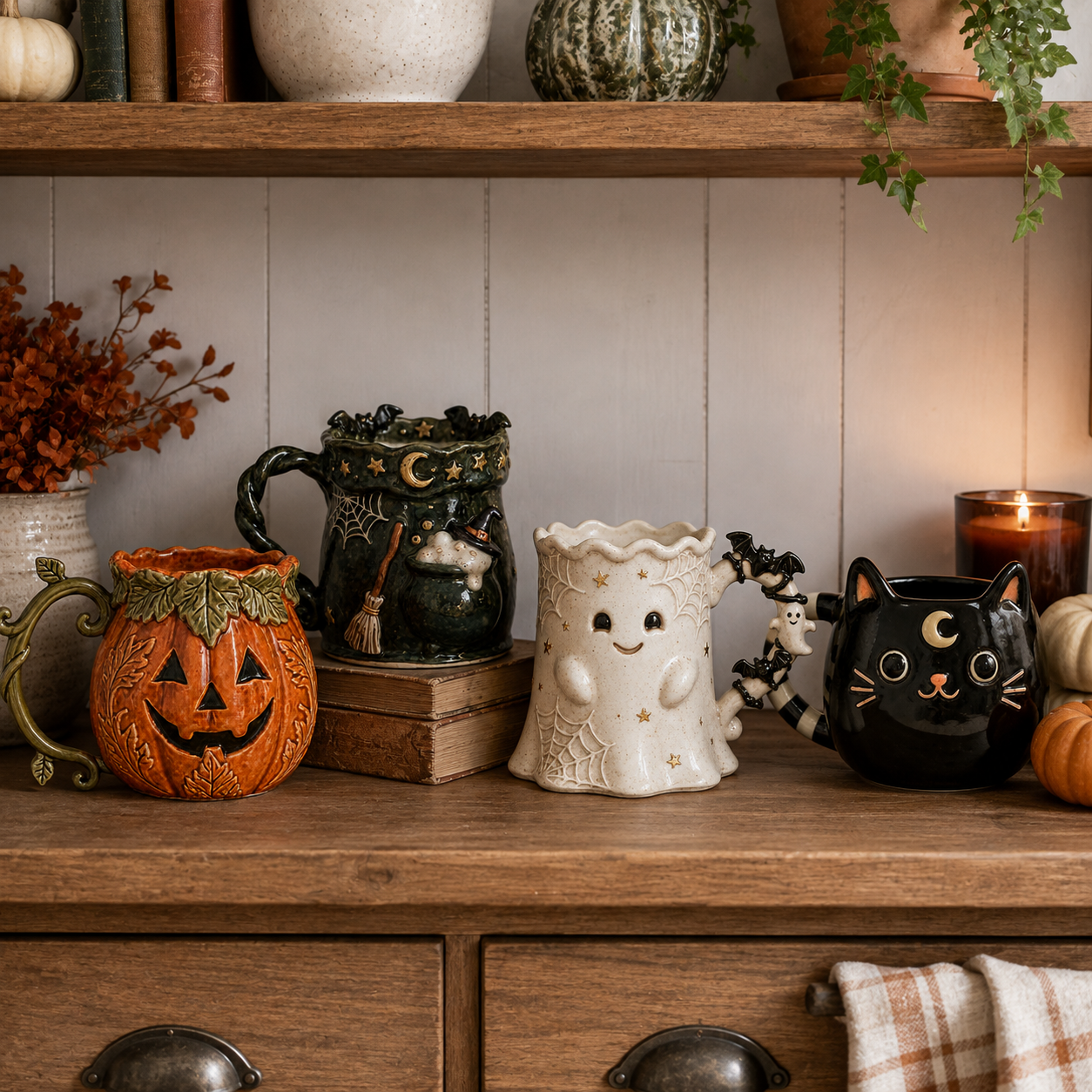 Creative Halloween Mugs
