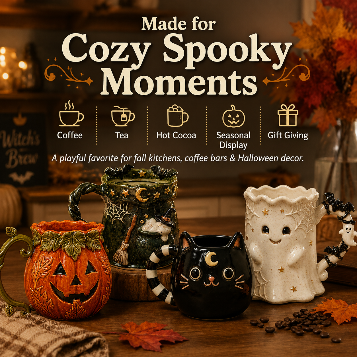 Creative Halloween Mugs