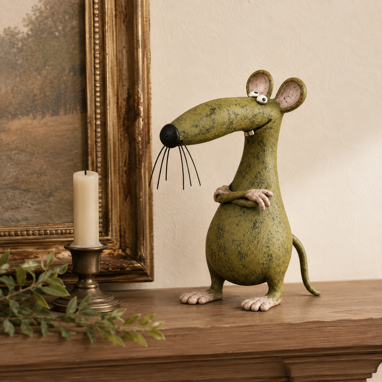 Whimsical Vintage Animal Figurine