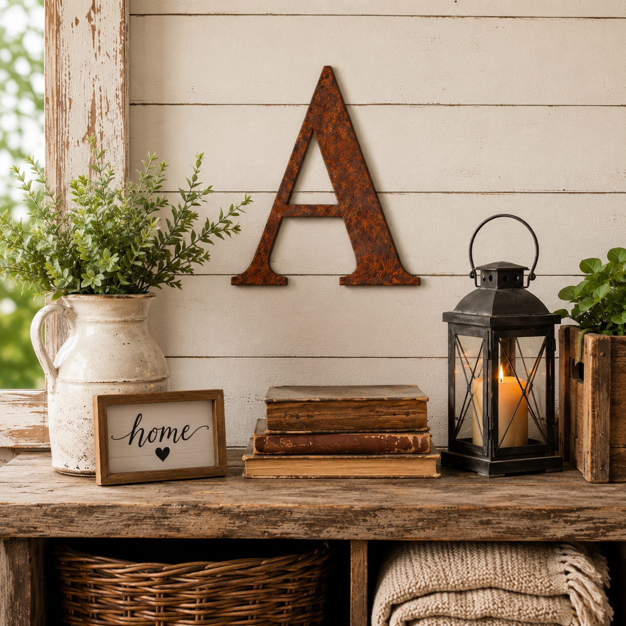 Create Your Own Rustic Word Display