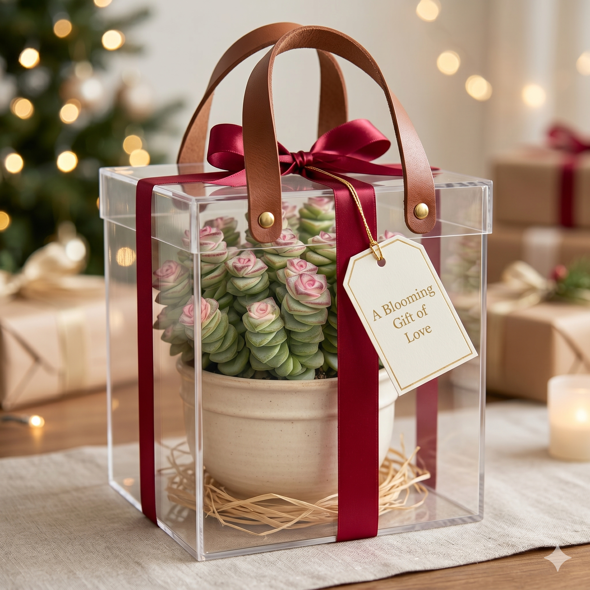 Unique Sculptural Succulent for Desks, Shelves & Sunny Windows