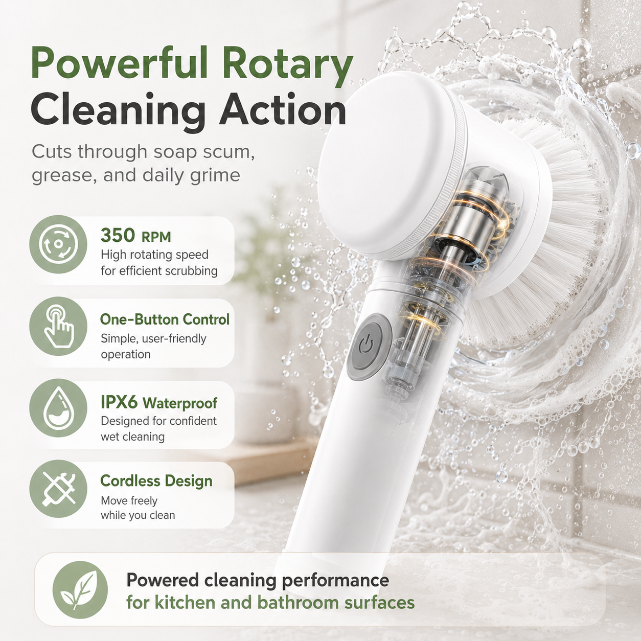 The Rechargeable Scrubber That Makes Tough Cleaning Feel Easy