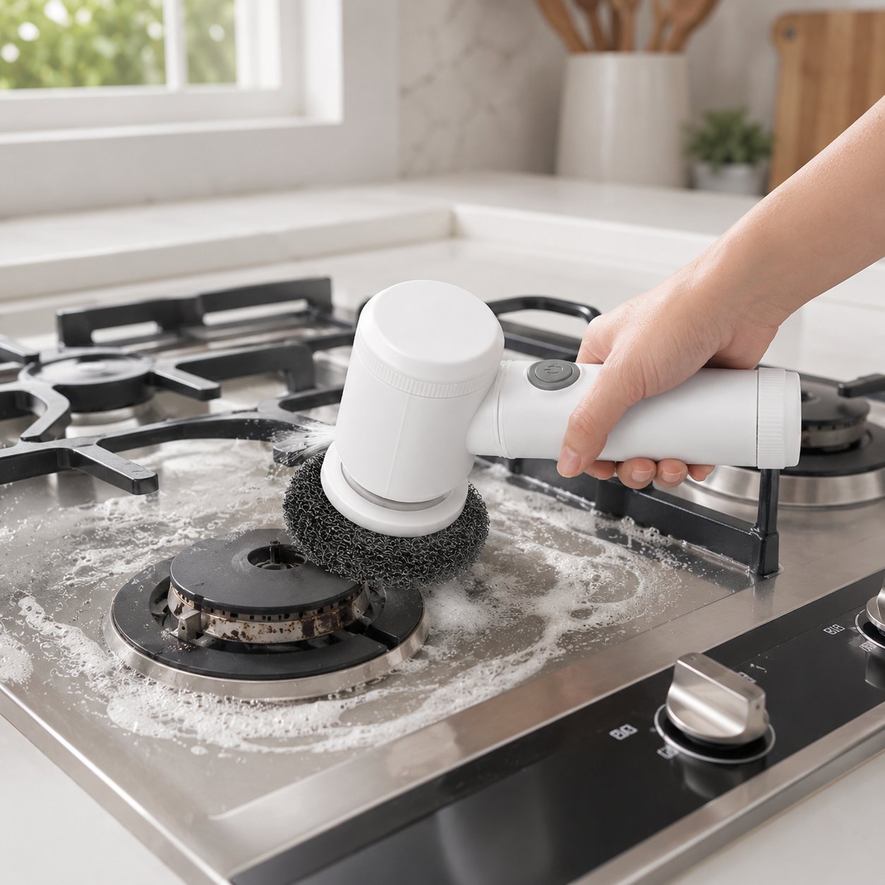 The Rechargeable Scrubber That Makes Tough Cleaning Feel Easy