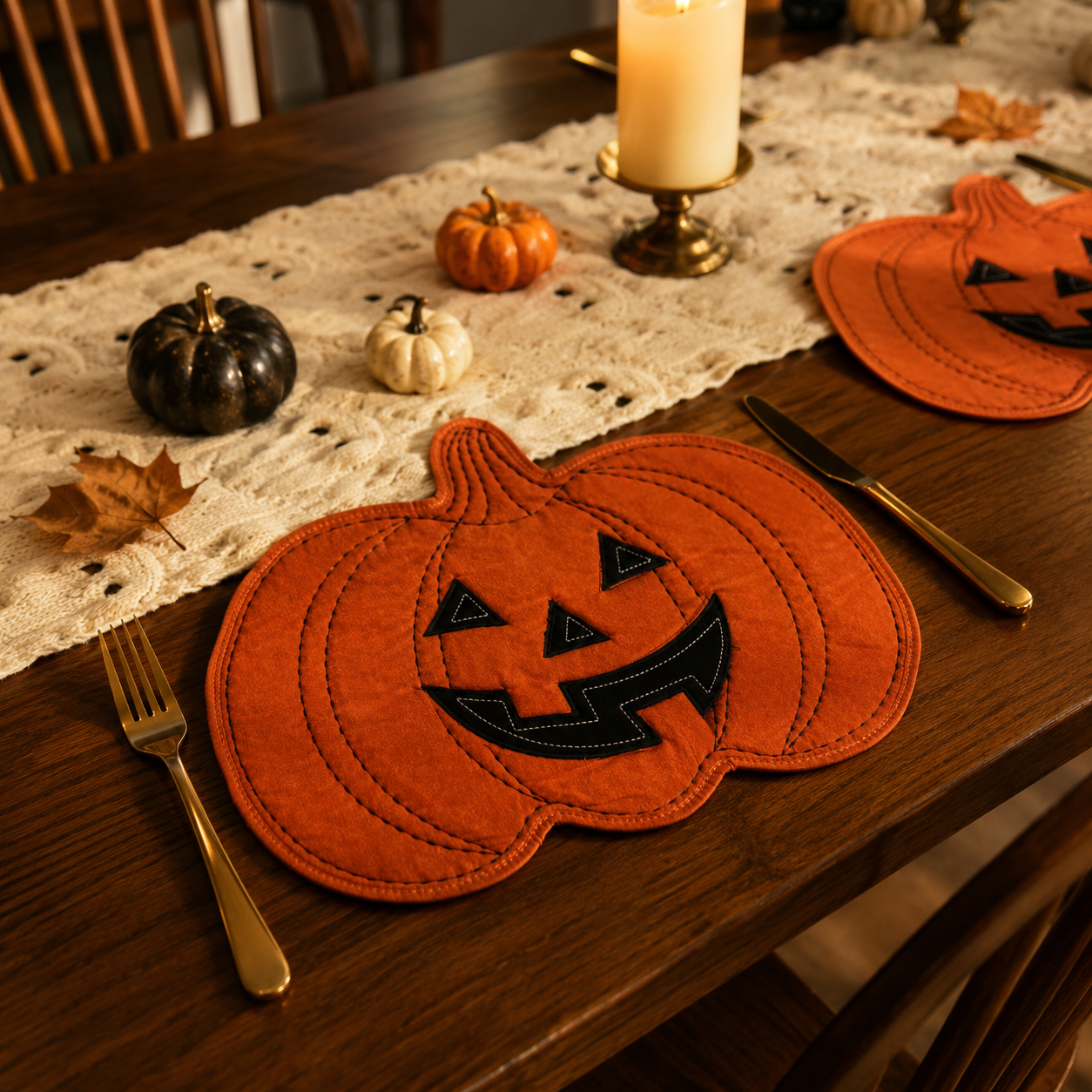 Charming Fall Table Decor for Halloween Dinners & Gatherings