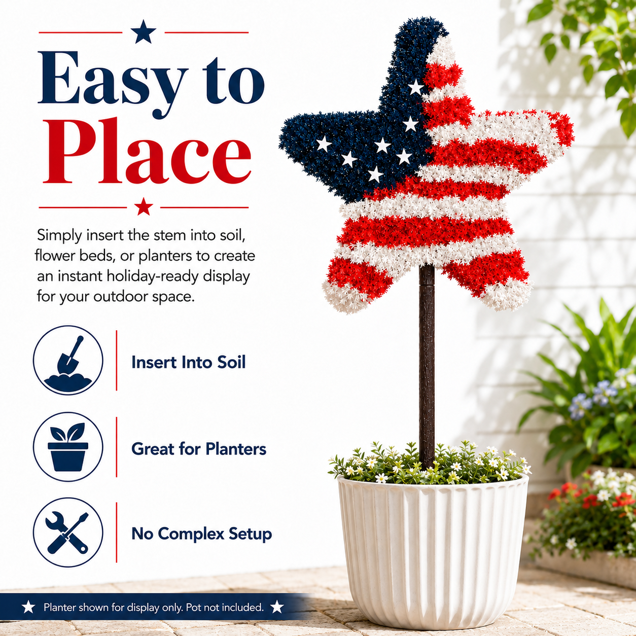 American Patriotic Star Tree