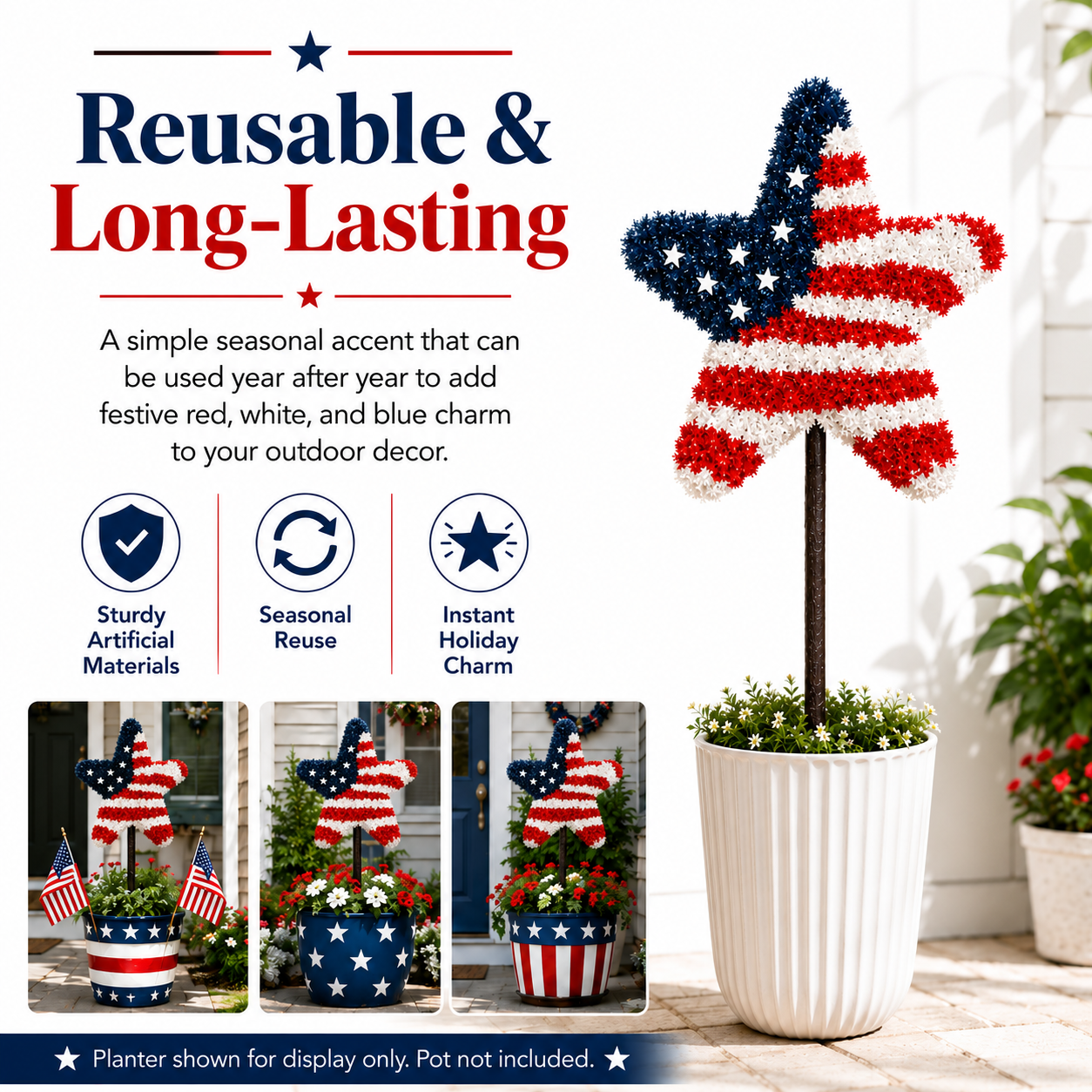 American Patriotic Star Tree