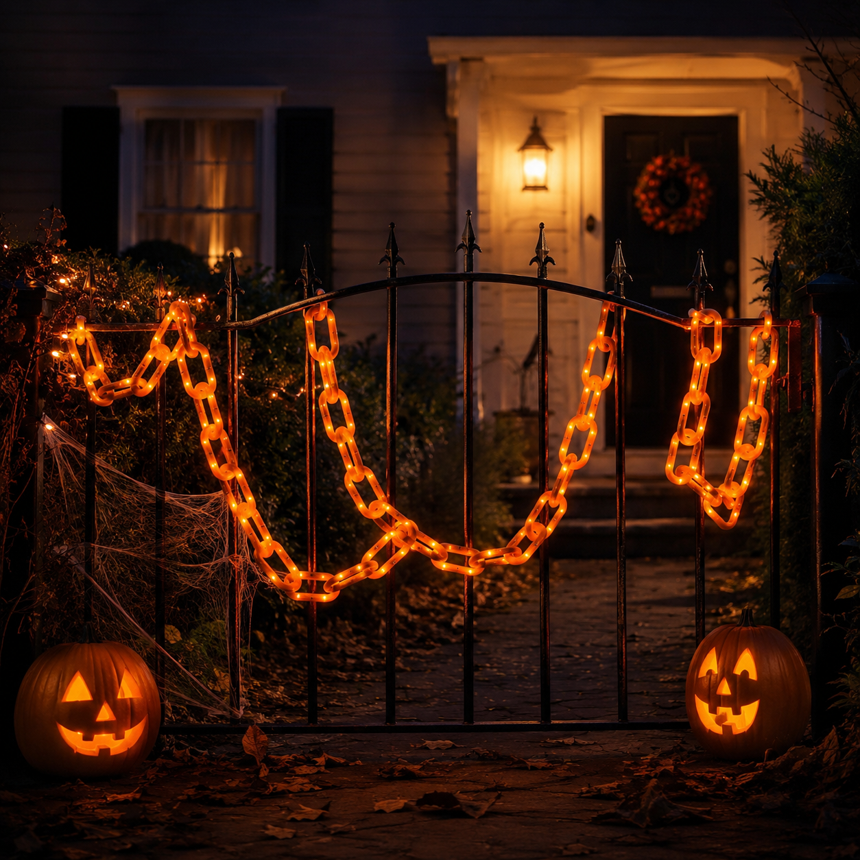 Light-Up Halloween Chain Garland