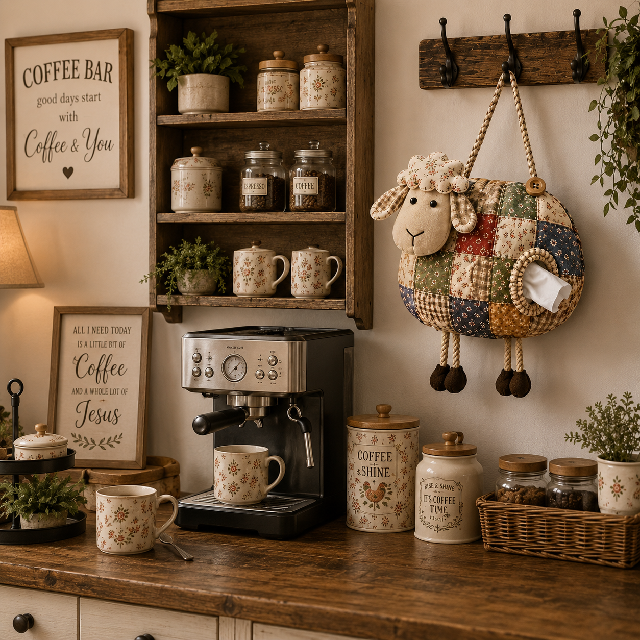 DIY Patchwork Animal Tissue Holder Kit