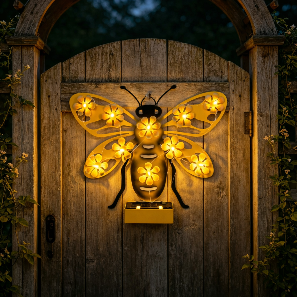 Solar Animal Wall Light Decor