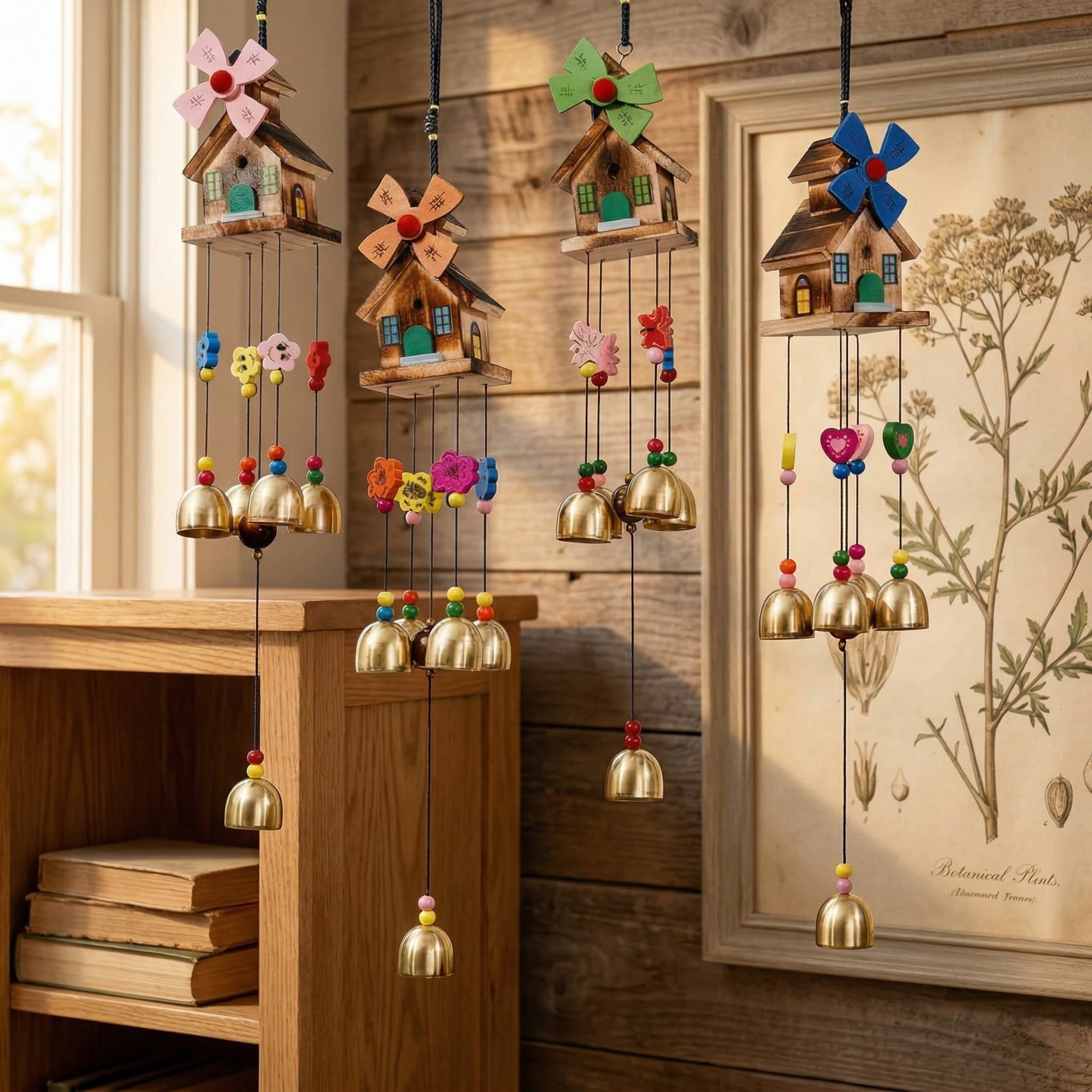 Vintage Metal Wind Chime