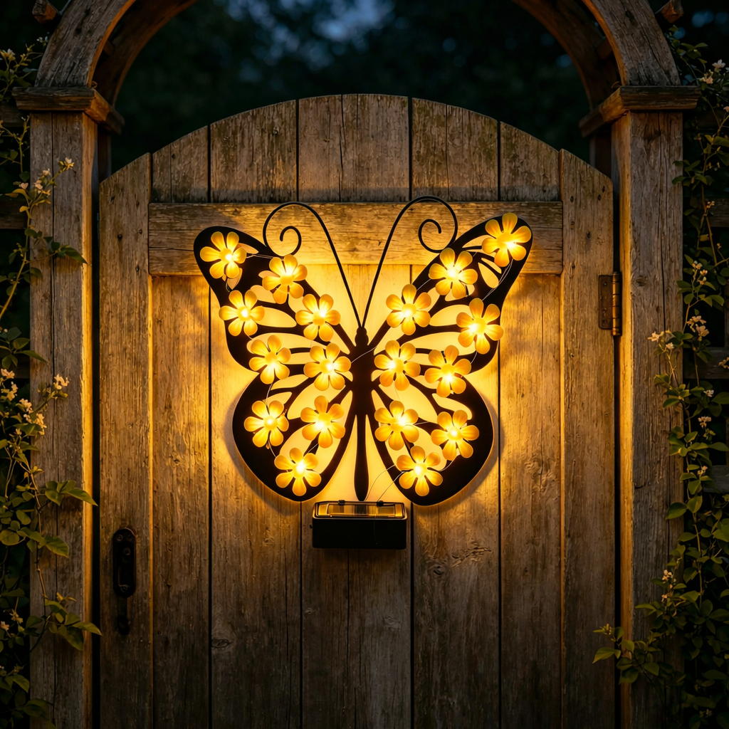 Solar Animal Wall Light Decor
