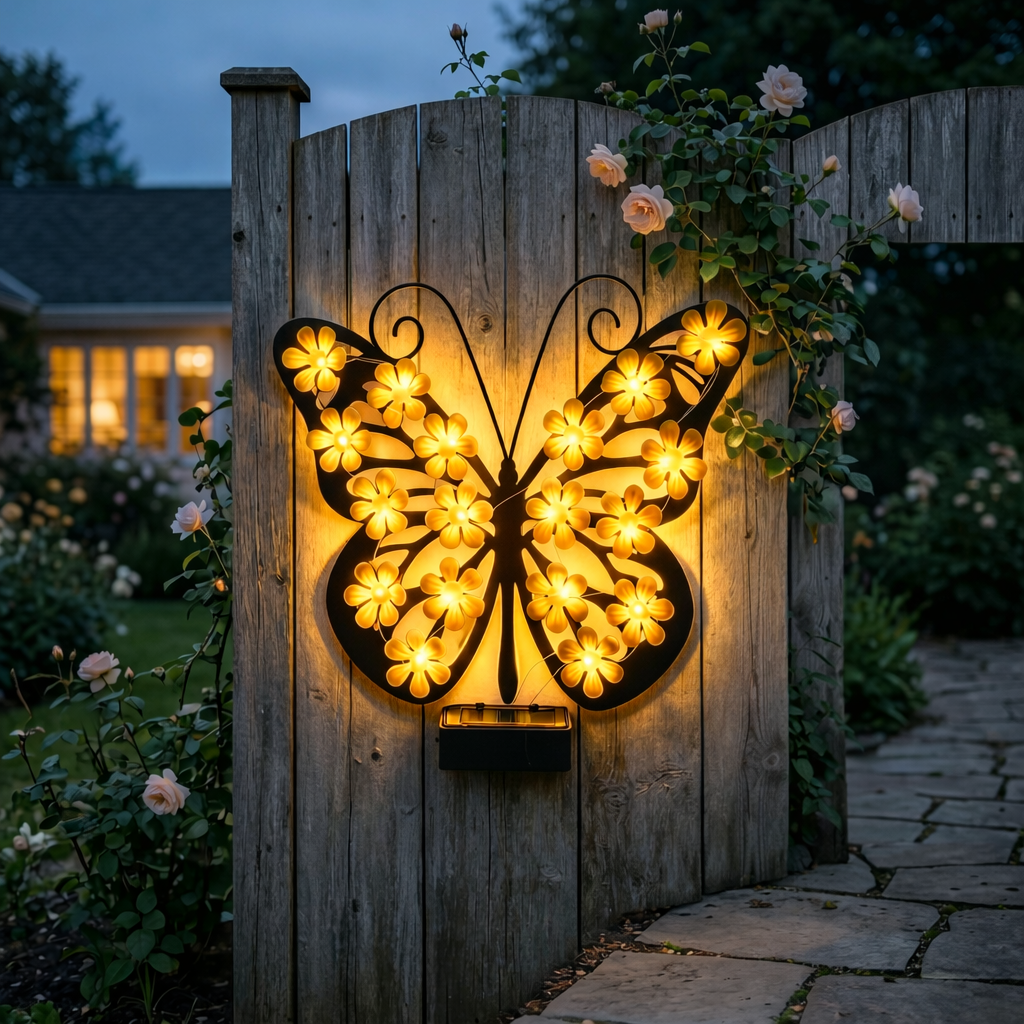 Solar Animal Wall Light Decor