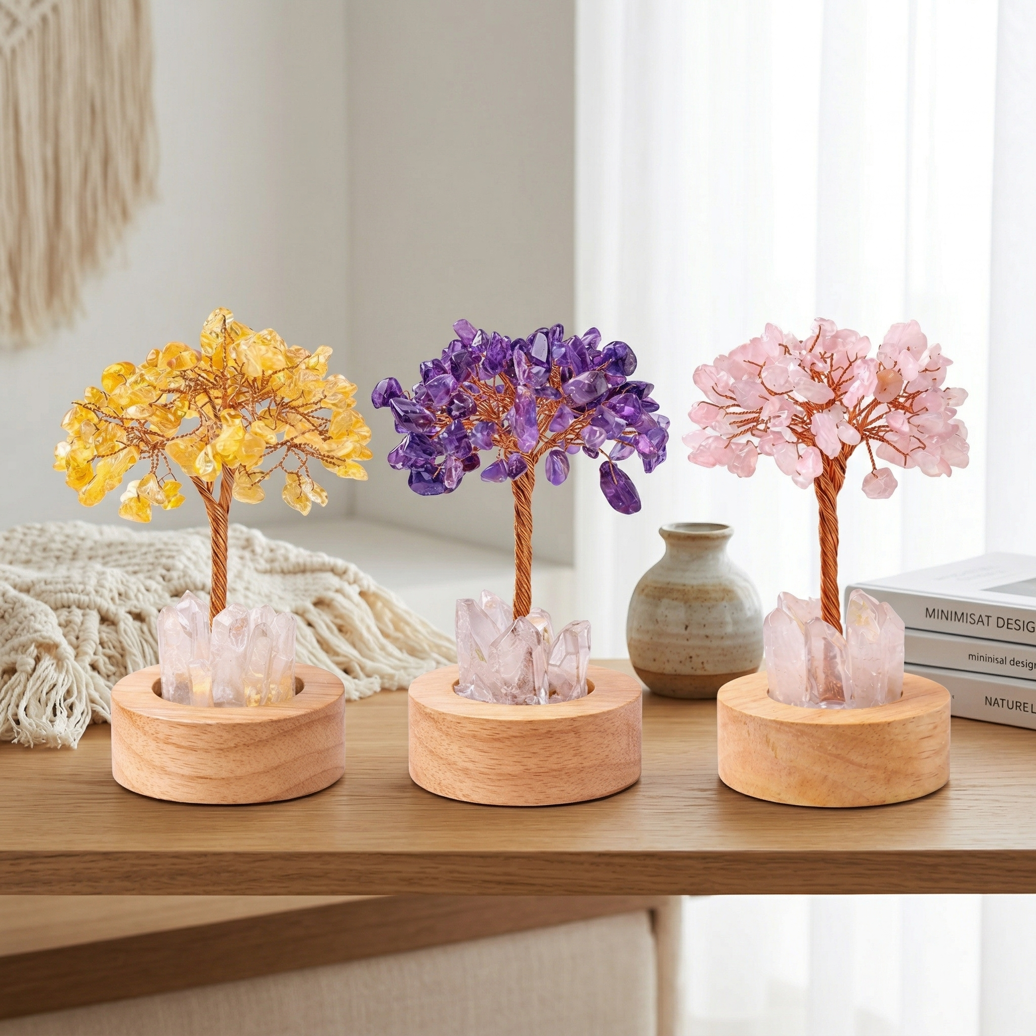 Crystal Chip Money Tree Night Light