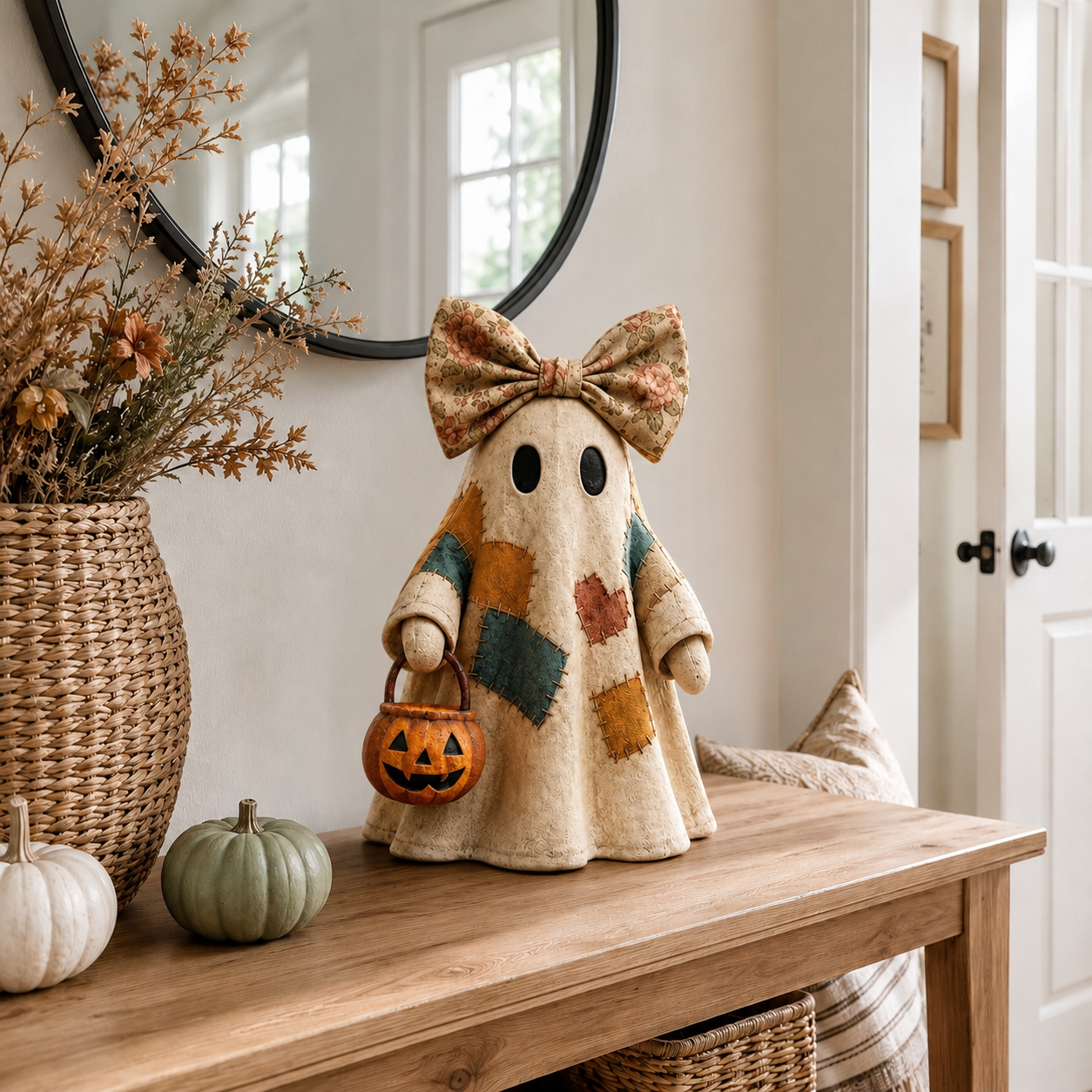 Lighted Ghost Halloween Decor